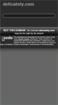 Mobile Screenshot of delicately.com